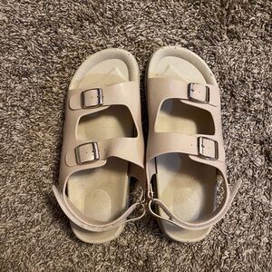 Beige Sandals